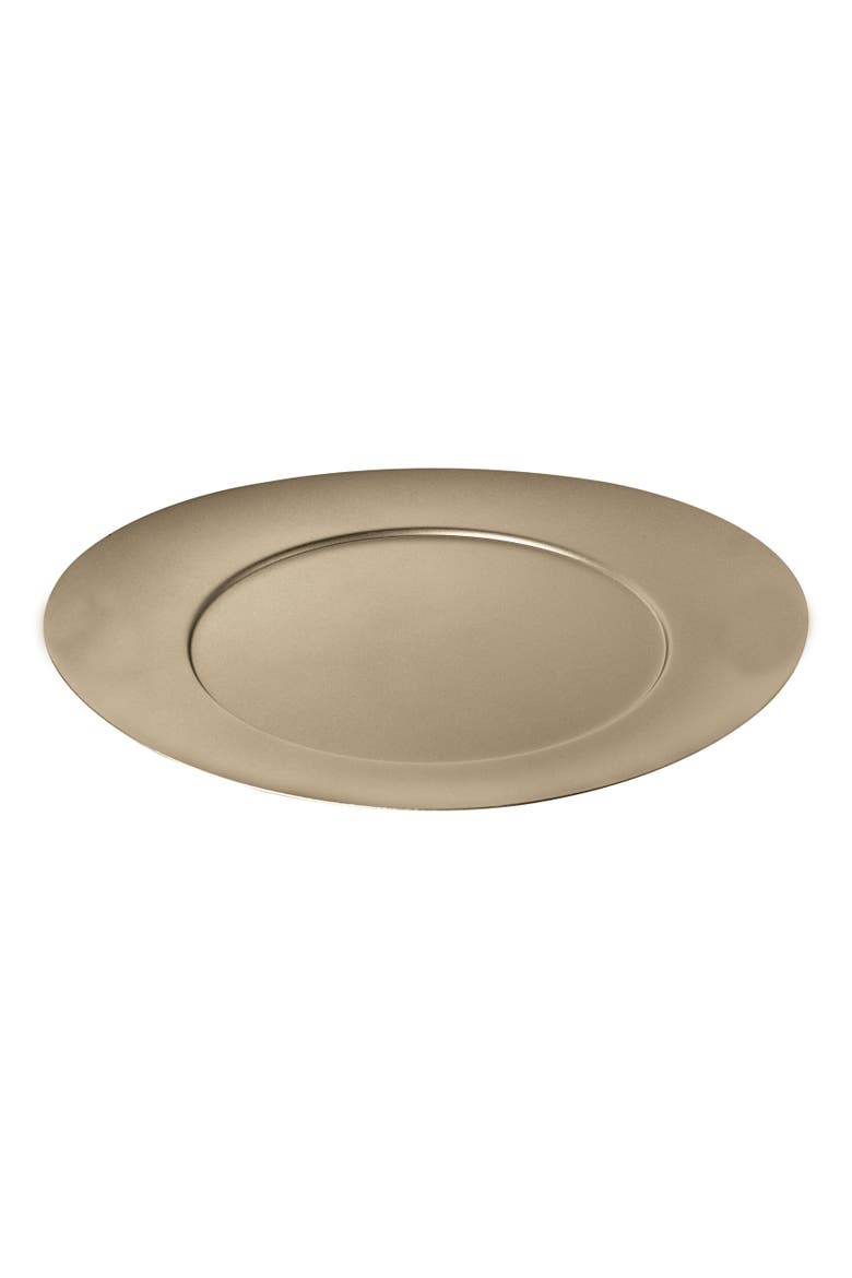 Atmosfera Charger Plate, Main, color, Materic Champagne