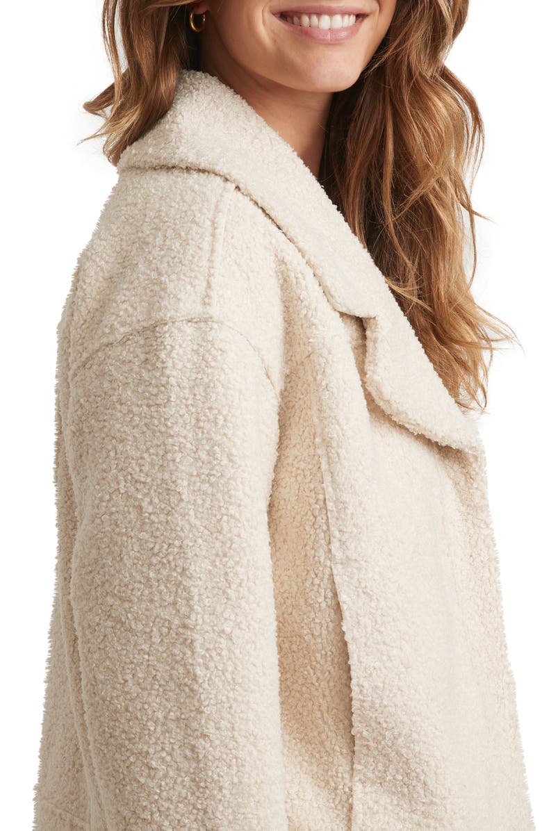 Marine Layer Quebec Faux Shearling Jacket, Alternate, color, 