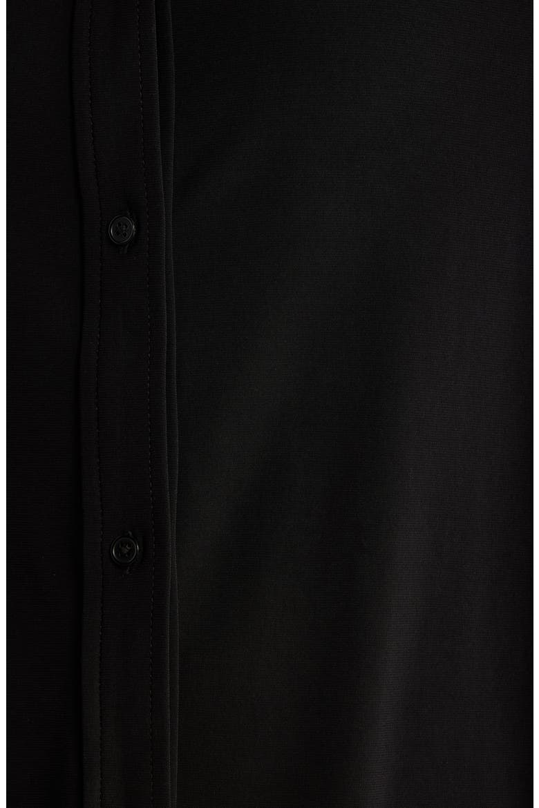 Slim Fit Long Sleeve Knit Shirt, Alternate, color, ANNE BLACK