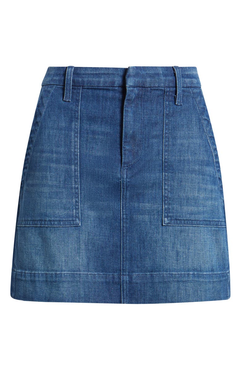 Frank & Eileen Jameson Denim Utility Skirt, Main, color, Washed Blue