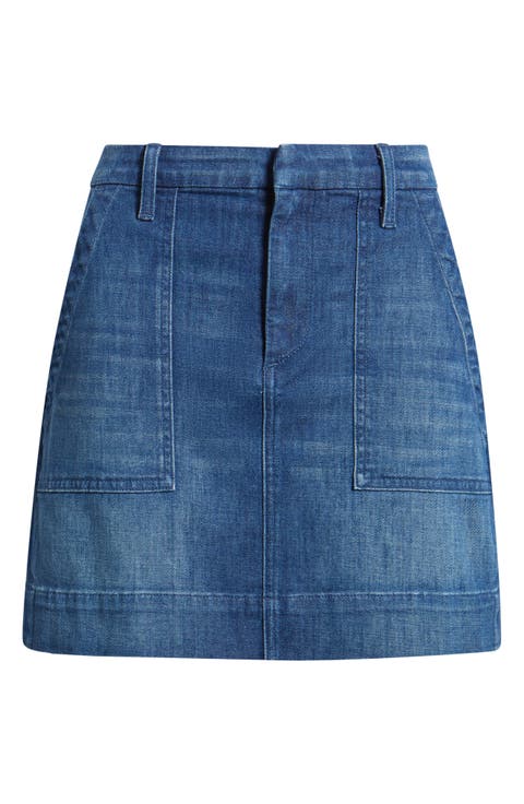 Jameson Denim Utility Skirt