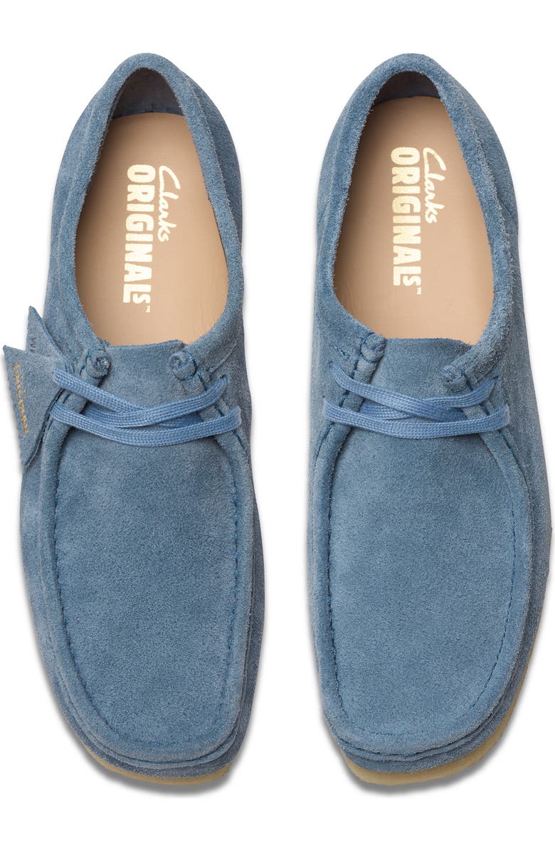 Clarks<sup>®</sup> Originals Wallabee Water Resistant Chukka Boot, Alternate, color, French Blue