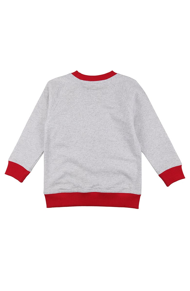 Lilly + Sid Organic Cotton Always Better Together Slogan Print Sweatshirt, Alternate, color, Multi