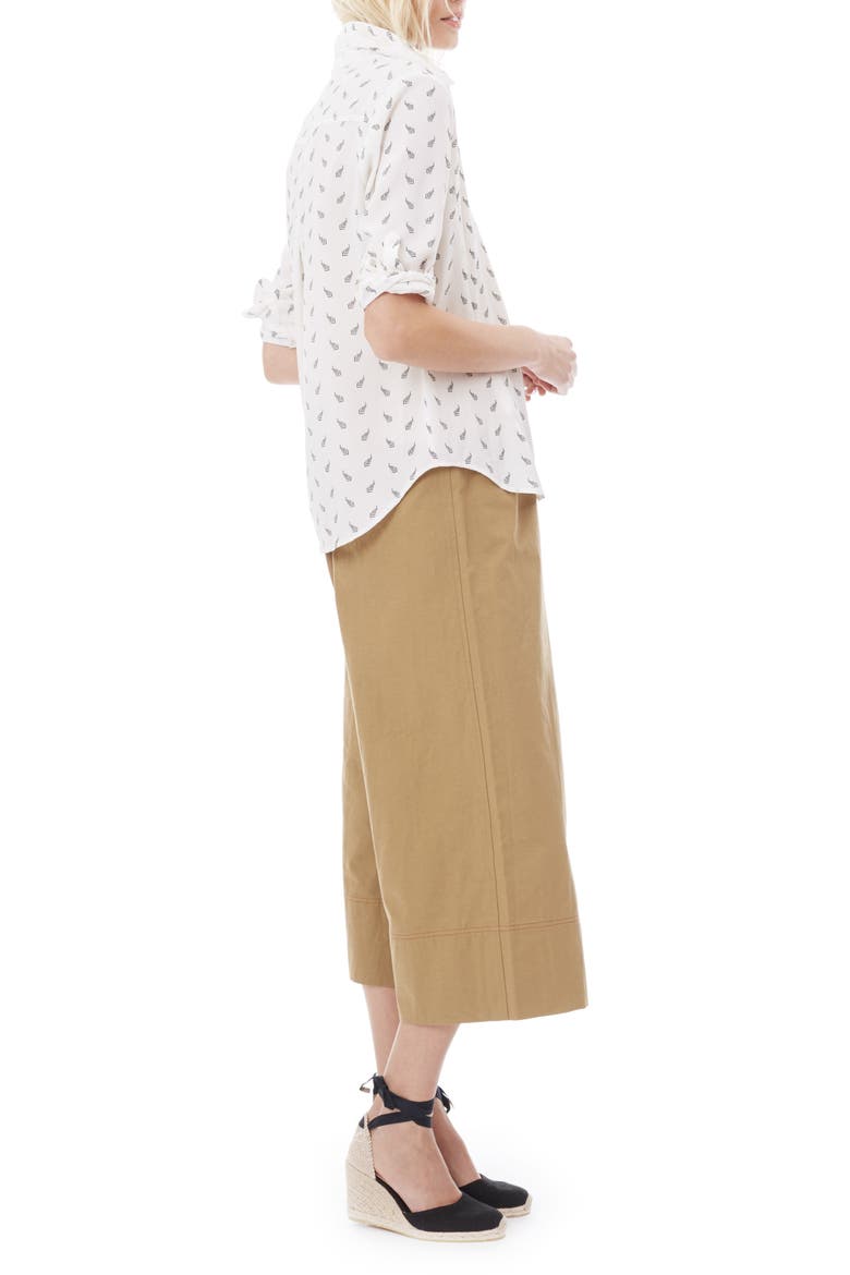 Riley Maternity/Nursing Blouse, Alternate, color, WHITE ARROW