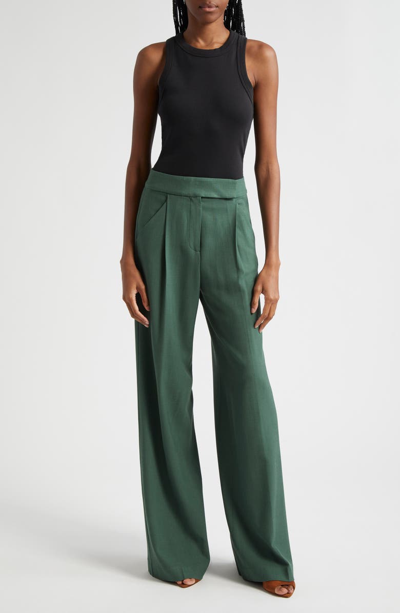 Veronica Beard Jordyn Stretch Cotton Rib Tank, Alternate, color, Black