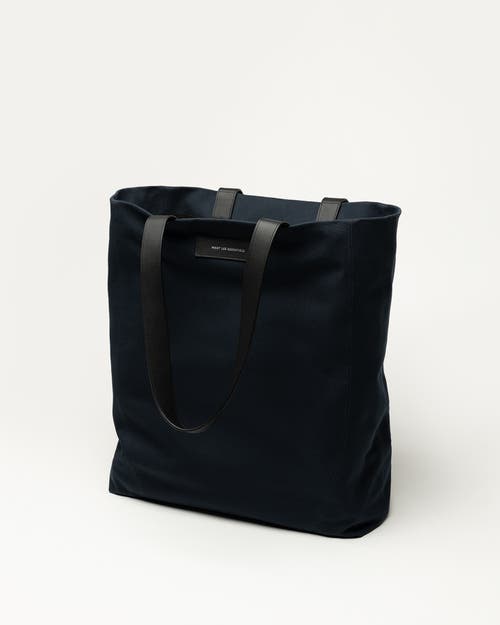Want Les Essentiels De La Vie Want Les Essentiels Kenora Organic Cotton Canvas Tote In Navy