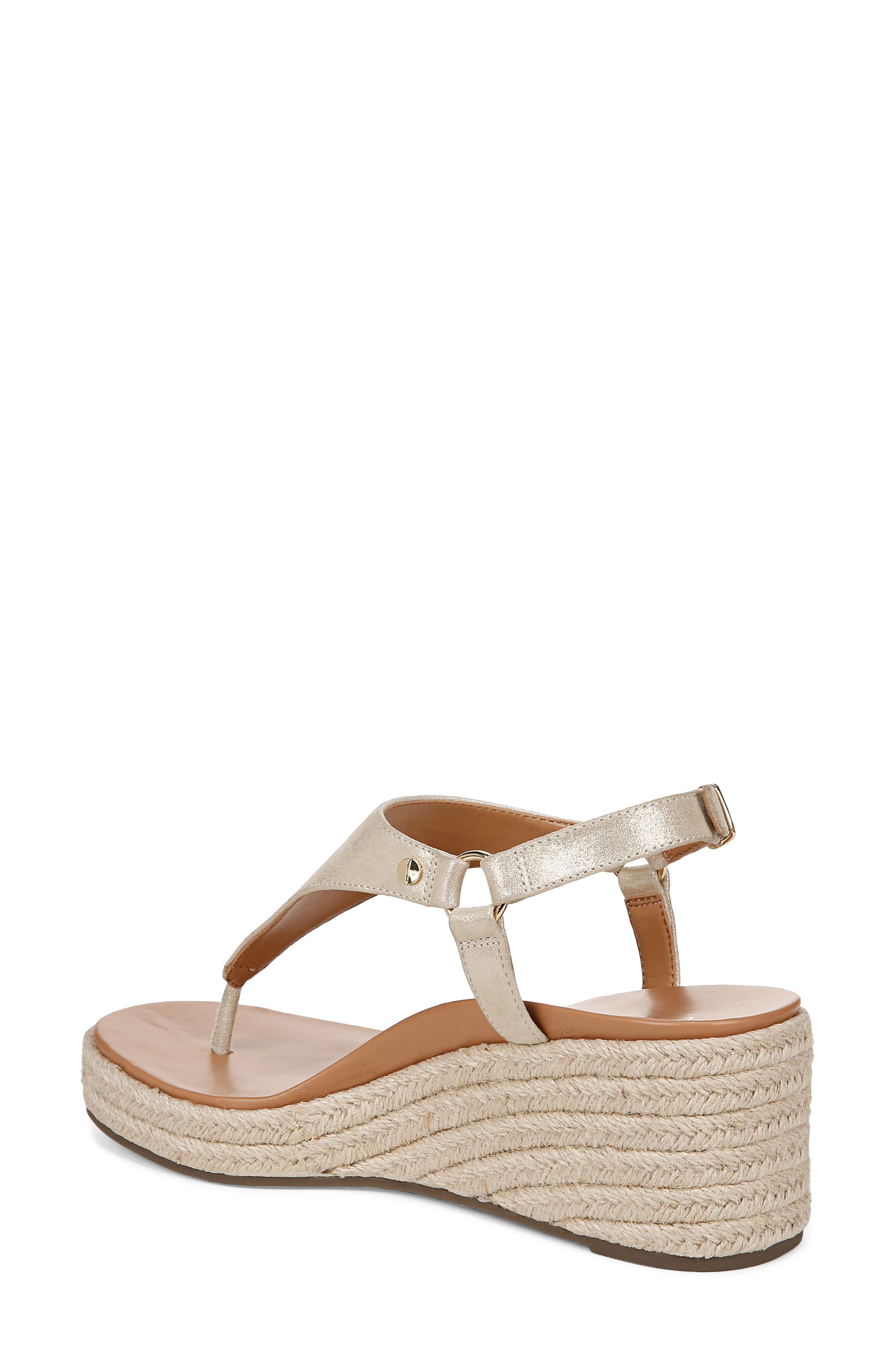 Vionic Kirra Wedge Espadrille Sandal, Alternate, color, 