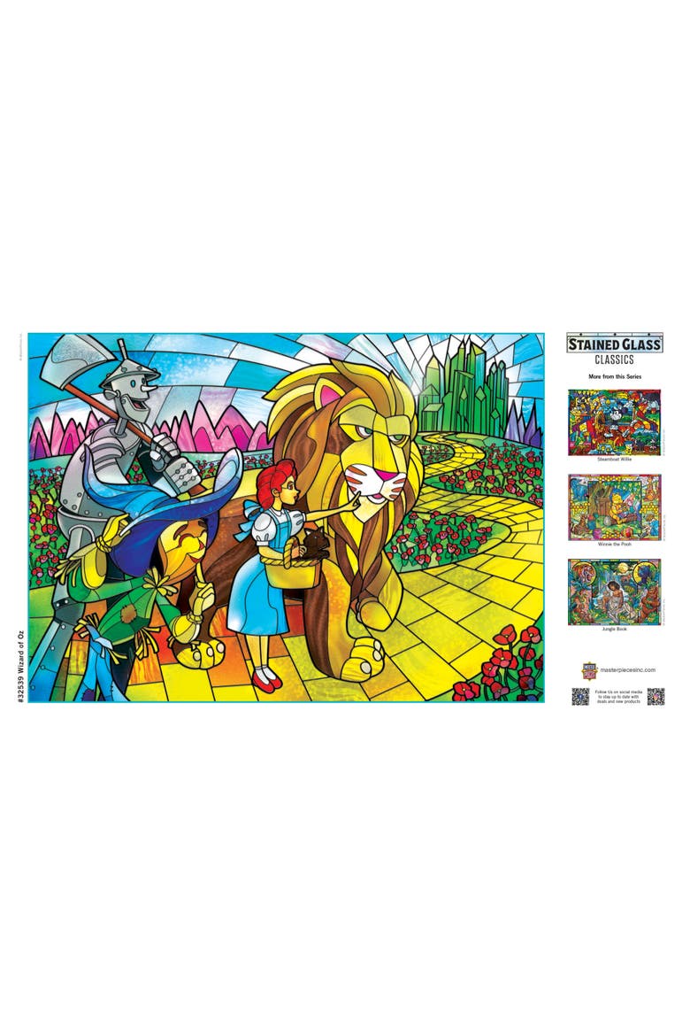 Wizard of Oz 500 Piece Jigsaw Puzzle, Alternate, color, Multicolor