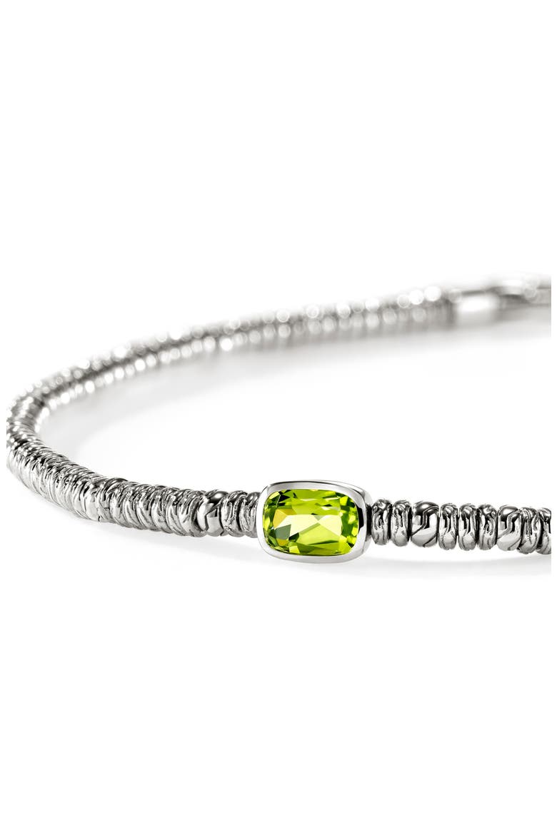 Heishi Bracelet, Alternate, color, PERIDOT