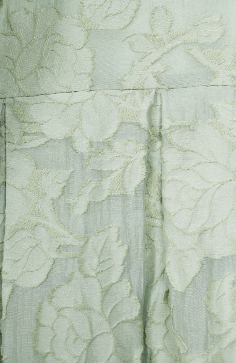 Reiss Kids' Thea Jr. Floral Jacquard Dress, Alternate, color,