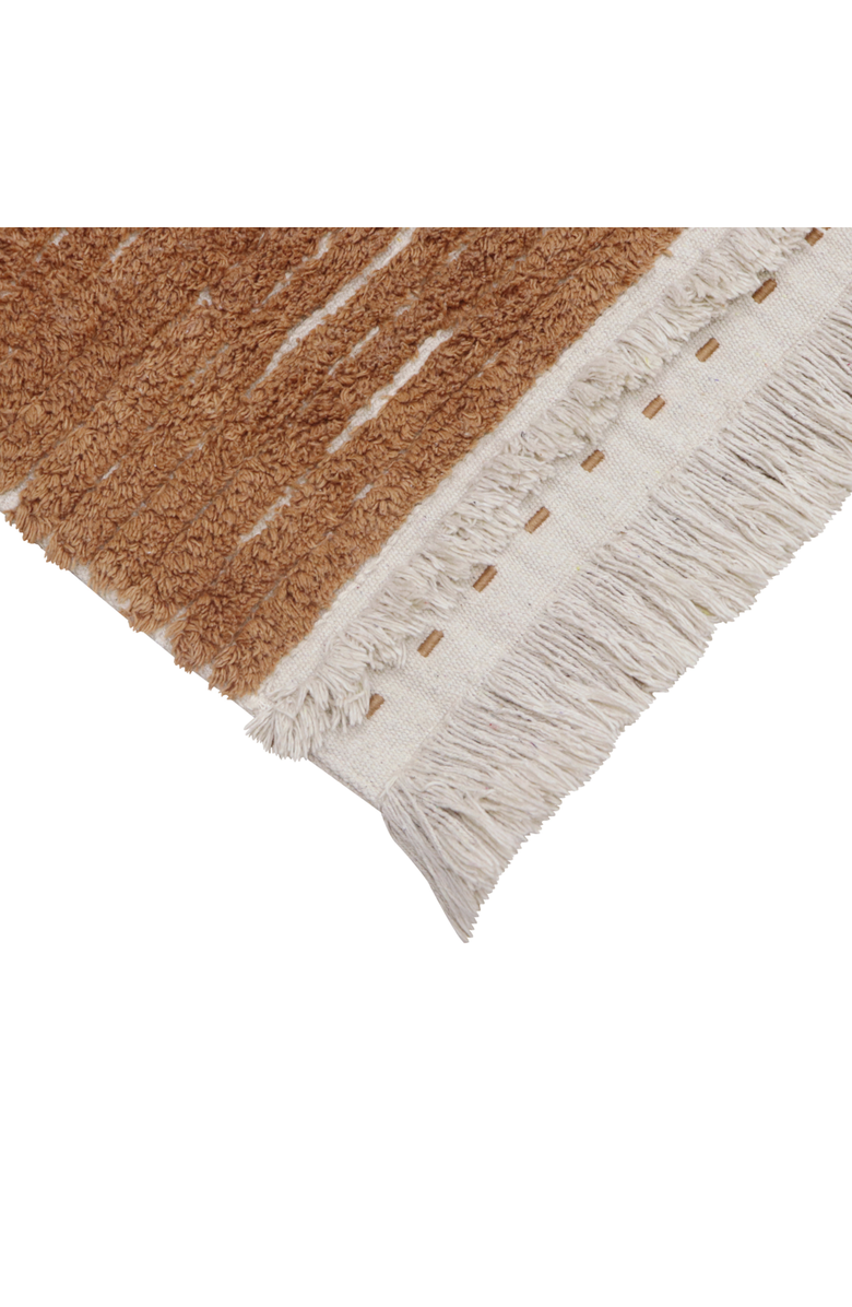 Lorena Canals Reversible Washable Rug Duetto Toffee, Alternate, color, Toffee, Natural, Linen