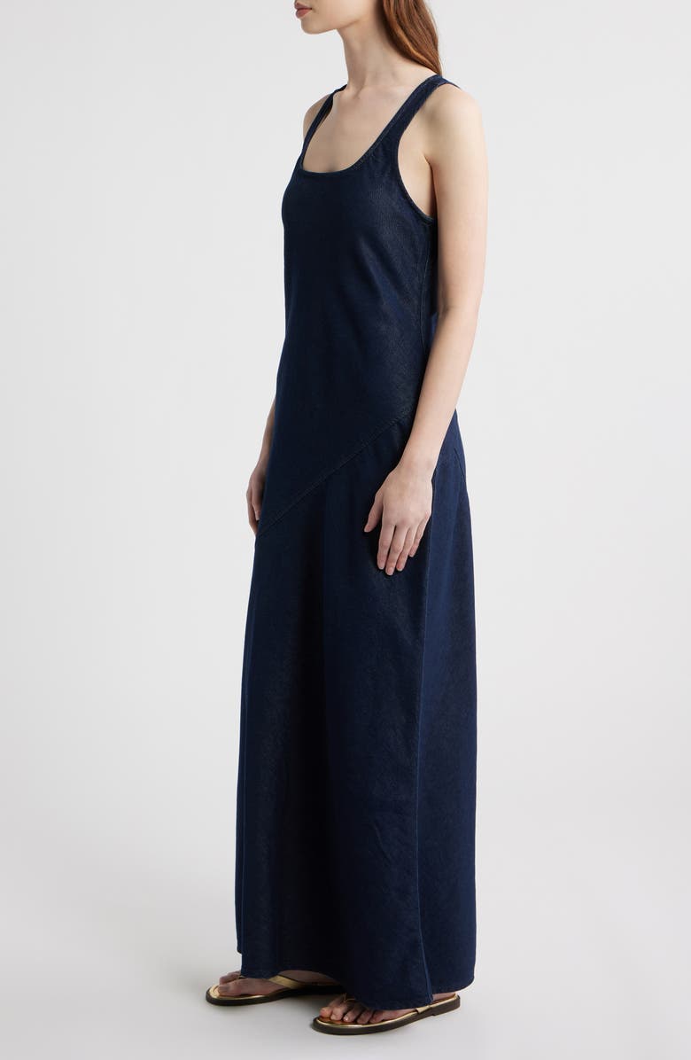 rag & bone Daisy Denim Maxi Dress, Alternate, color, 