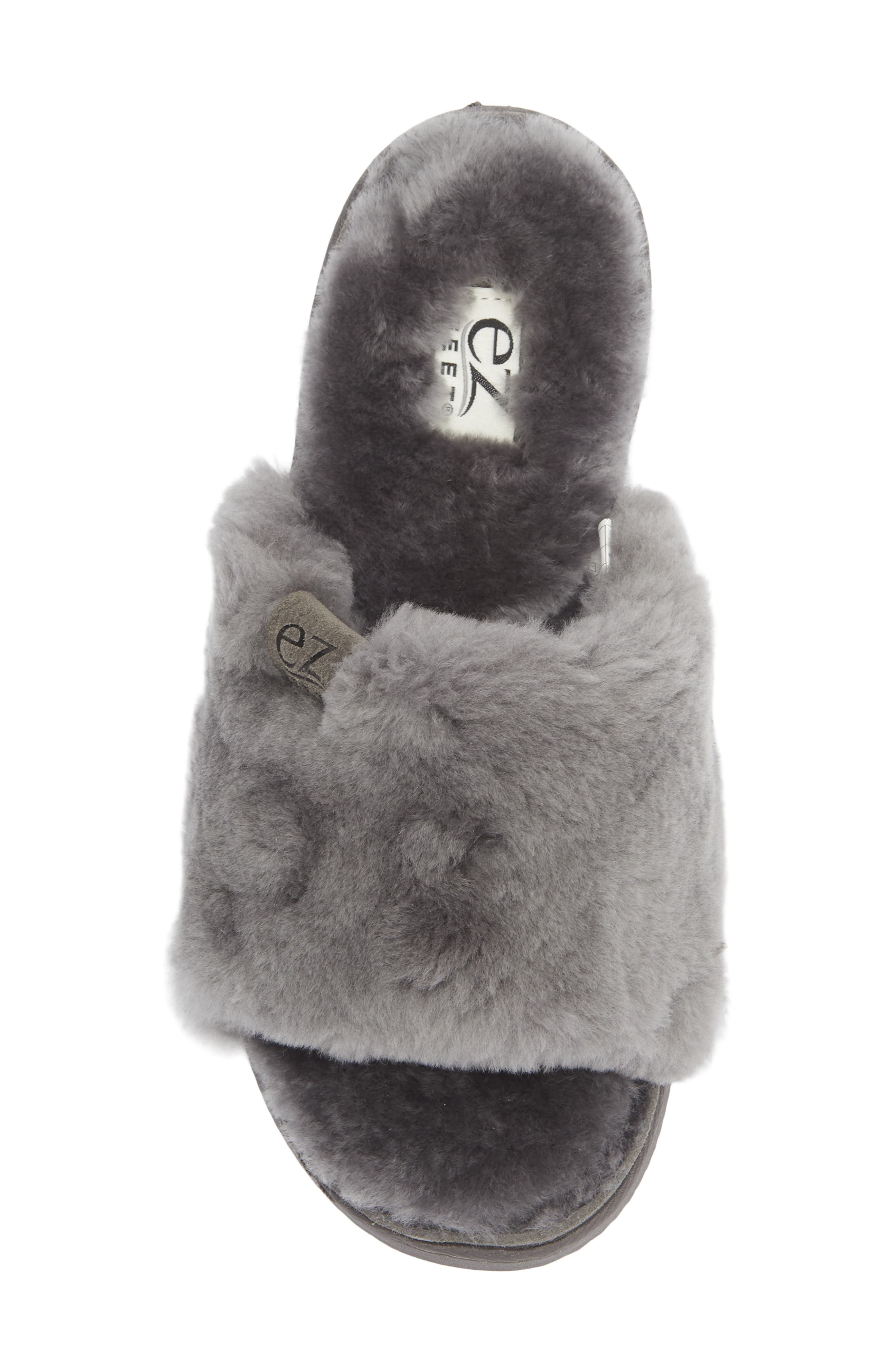 EZ Feet Genuine Shearling Slipper, Alternate, color, 