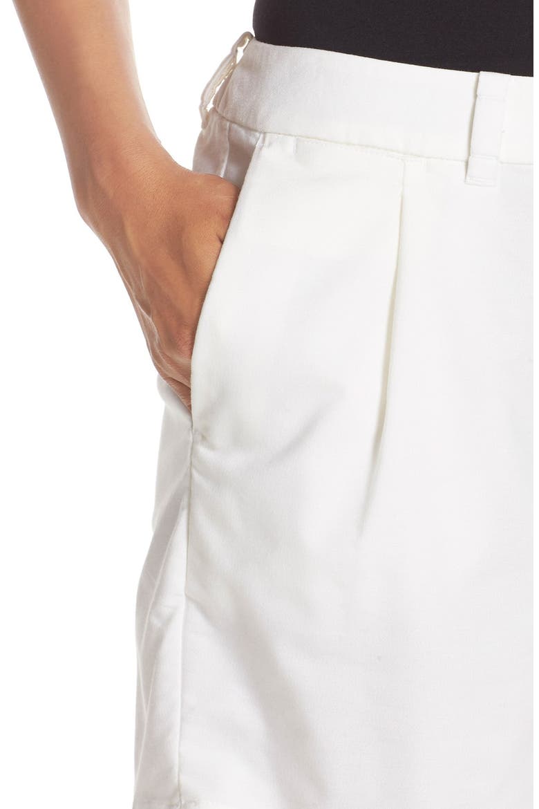 'Oxford' Dir-FIT Shorts, Alternate, color, WHITE/ WHITE