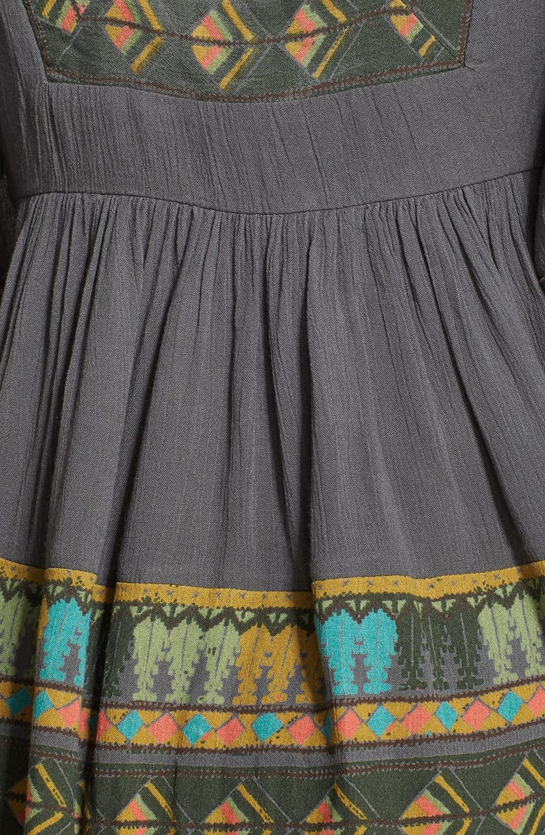 Free People 'Terra Nova' Print Back Cutout Dress, Alternate, color, 