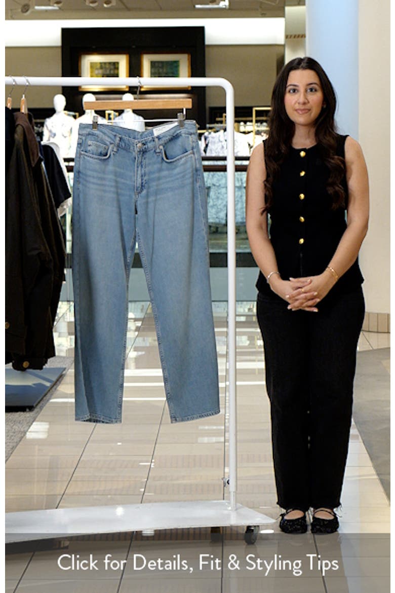 Cam Featherweight Low Rise Relaxed Straight Jeans video