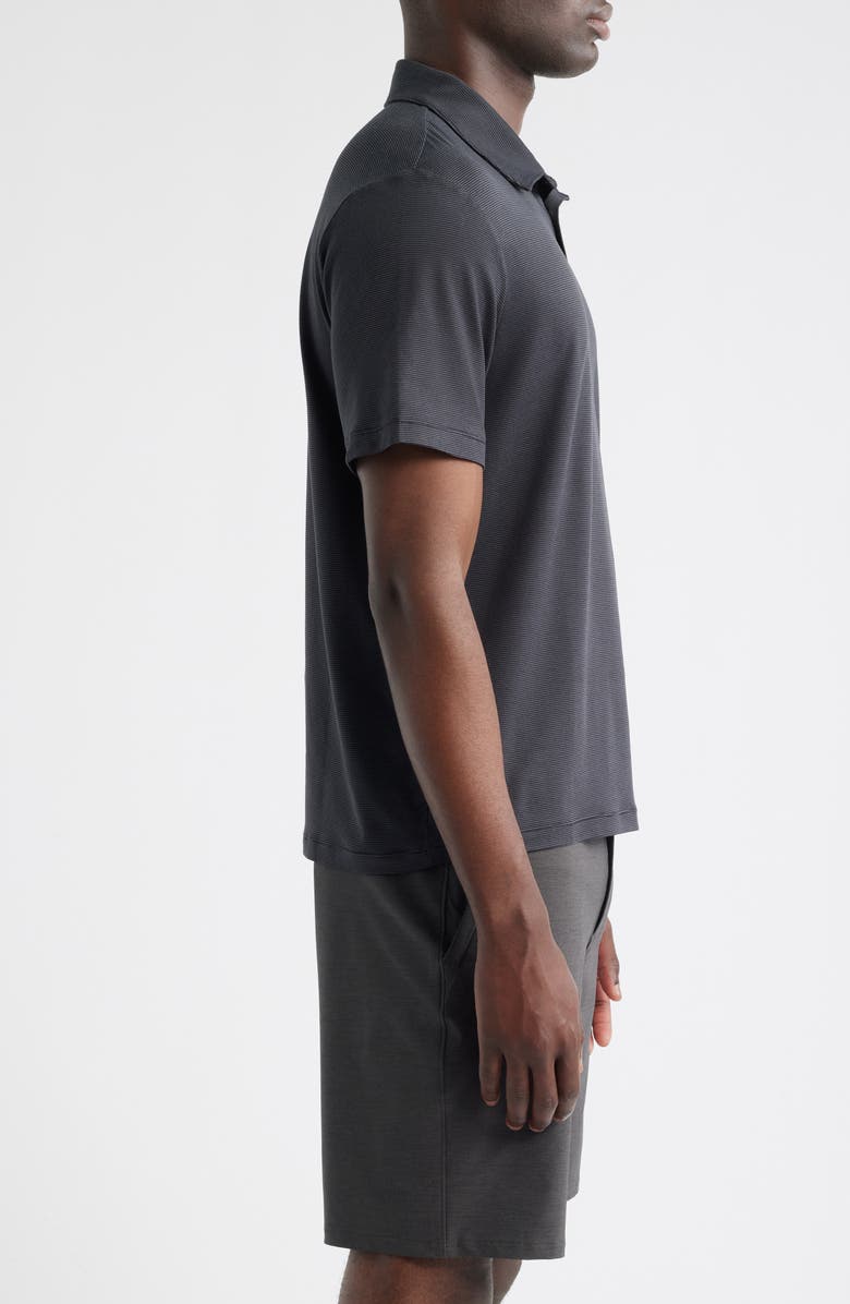 Zella Dynamic Stripe Polo, Alternate, color,