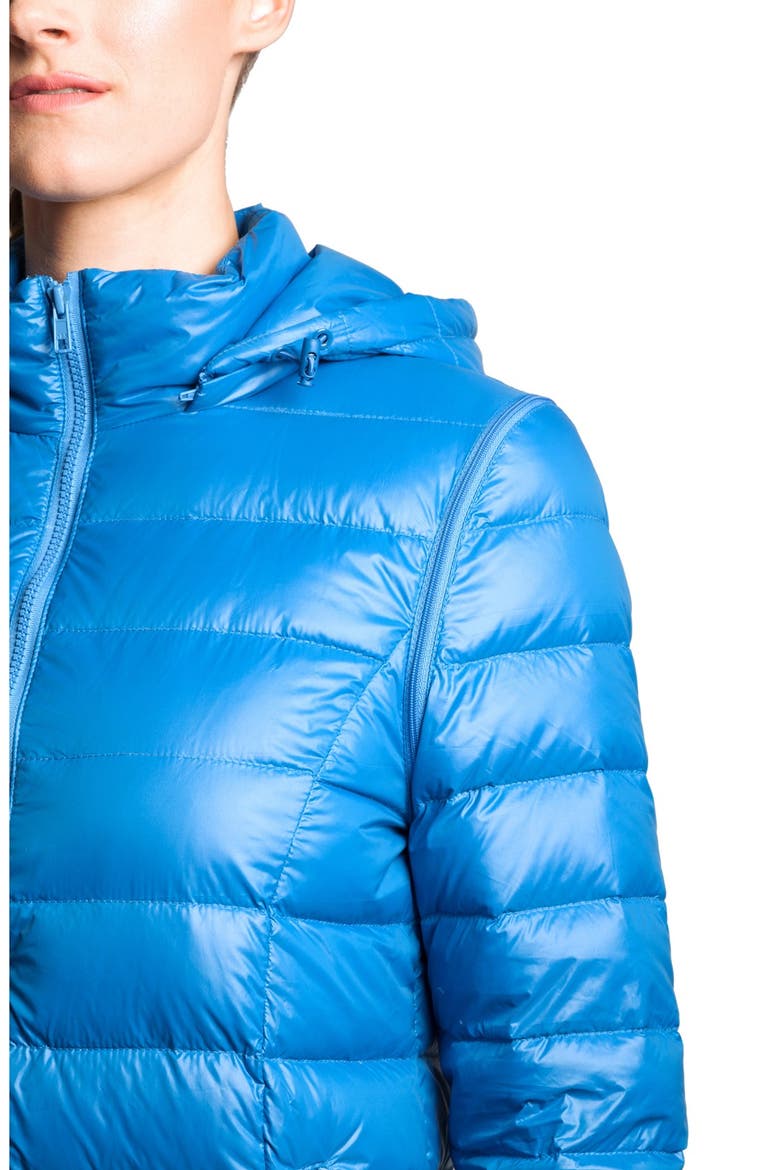 Lightweight Puffer Convertible 3-in-1 Maternity Jacket, Alternate, color, BLUE