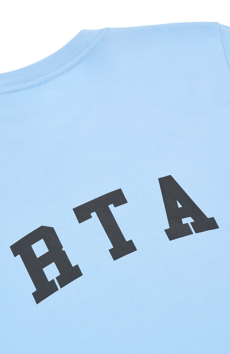 RtA Kids' Lawson Collegiate Logo Graphic T-Shirt, Alternate, color, Blue Collegiate