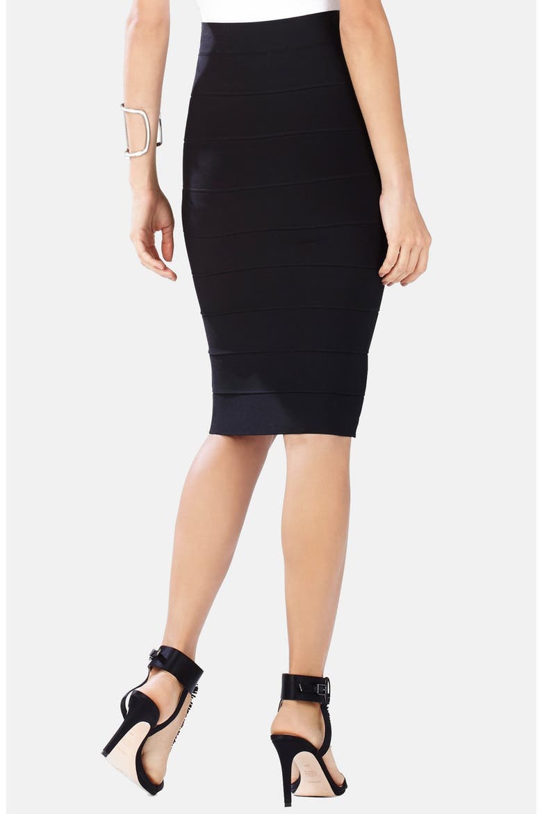 Bandage Pencil Skirt, Alternate, color, BLACK