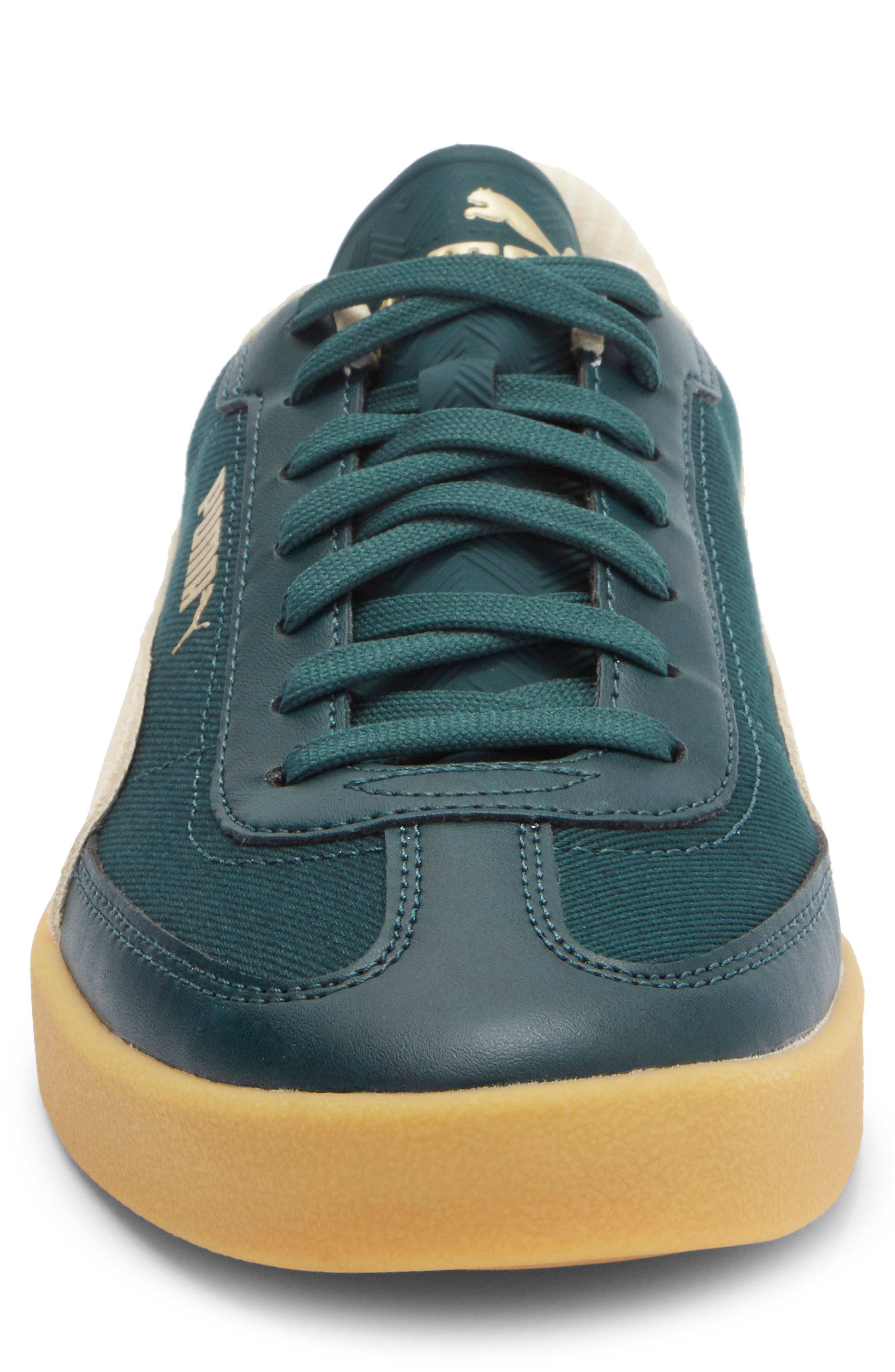 PUMA Club II Era Retro Sneaker, Alternate, color, Green Terrain/ Canvas