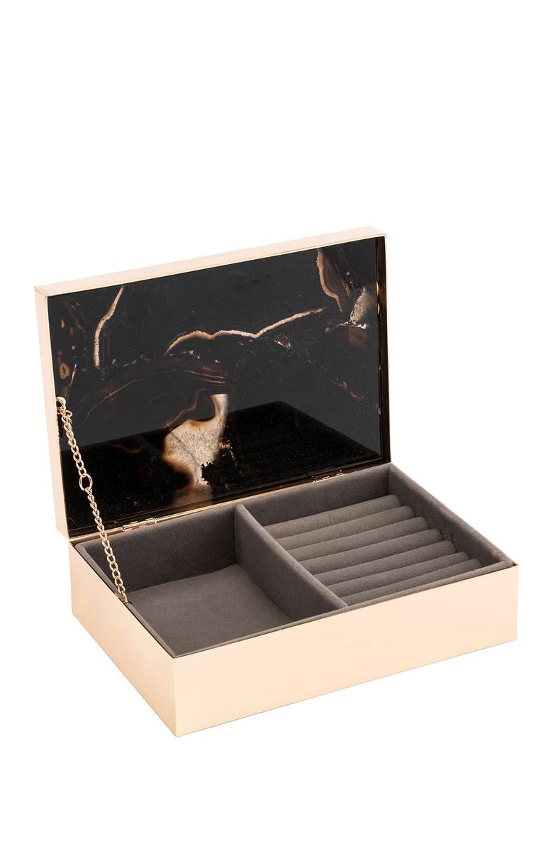 ZUO MODERN Large Black Stone Box, Main, color, 