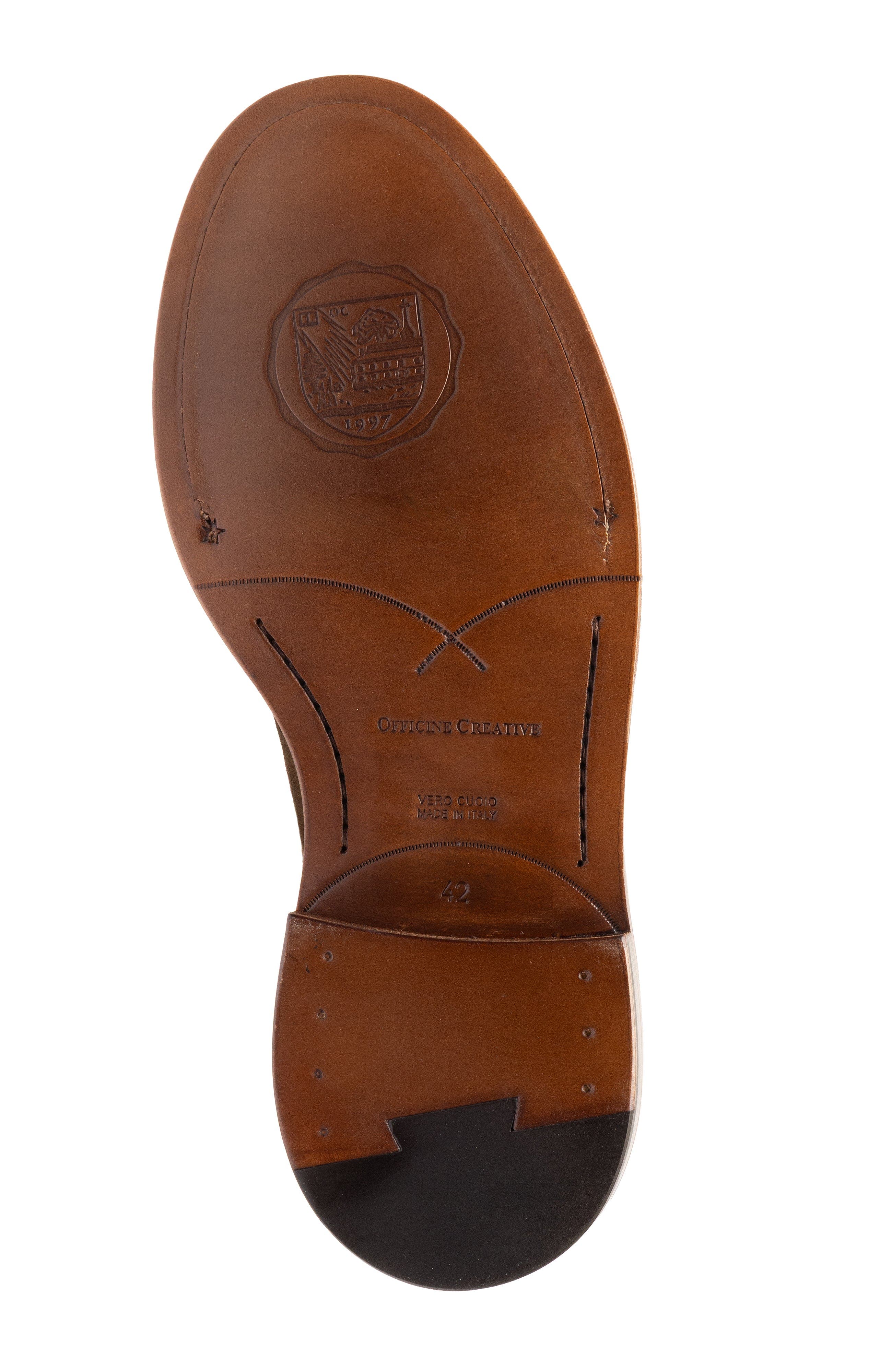 Officine Creative Aston 002 Suede Derby Shoe, Alternate, color, Brown