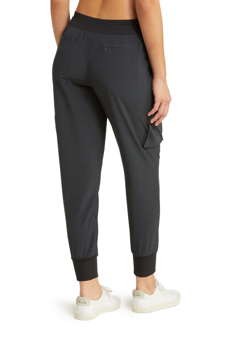 Compass Pocket Cargo Joggers, Alternate, color, CHARCOAL