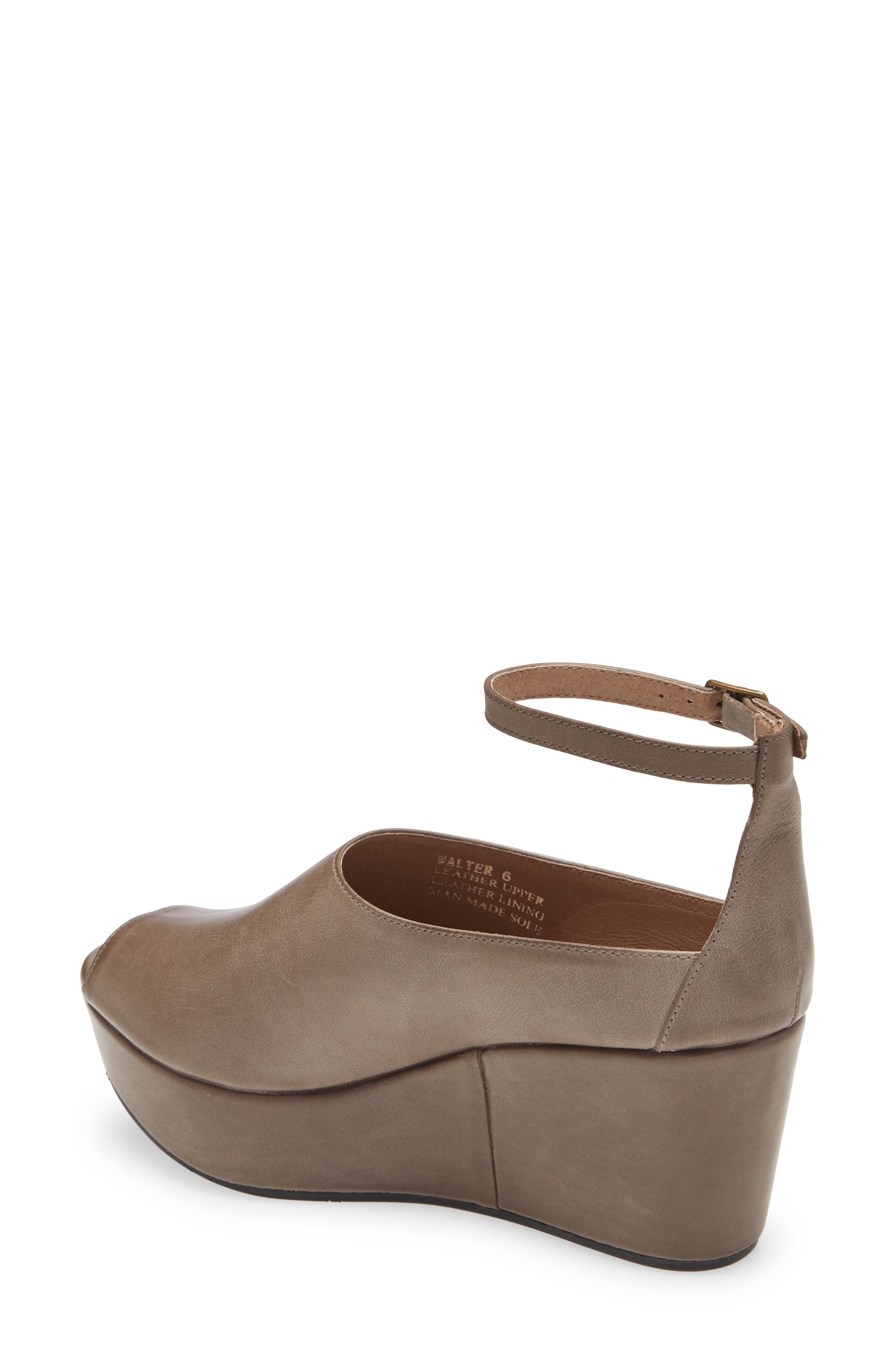 Chocolat Blu Walter Ankle Strap Wedge Sandal, Alternate, color, 