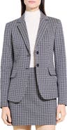 Theory Carissa Plaid Blazer