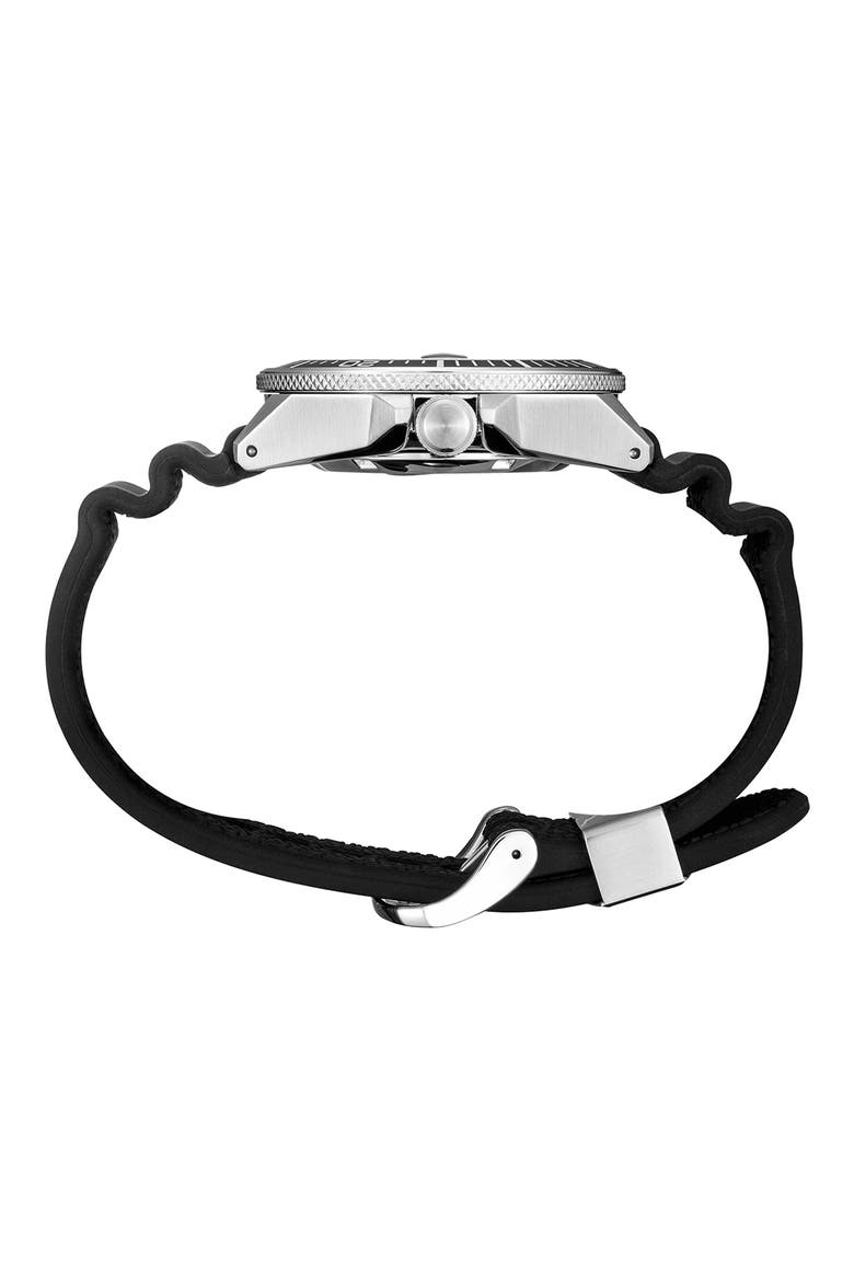 Prospex Diver Automatic Silicone Strap Watch, 44mm, Alternate, color, WHITE