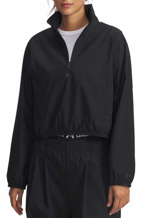 Unstoppable Half Zip Woven Pullover
