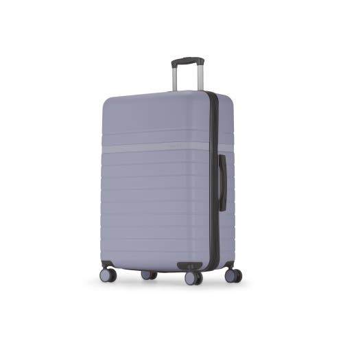 Bugatti Lisbon Hardside Check-in Large Luggage With Expansion In Lilac