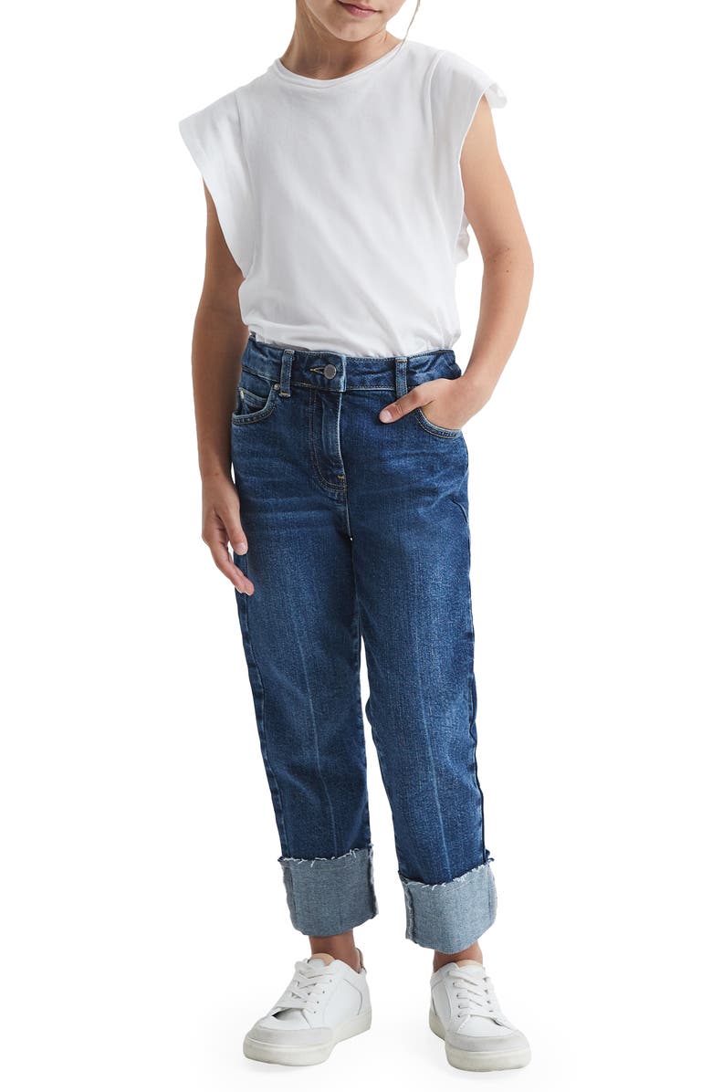 Reiss Bradie Relaxed Jeans, Alternate, color, 