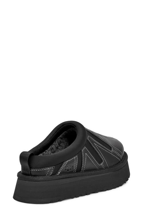 Ugg(r) Tazz Sunwave Platform Slipper In Black