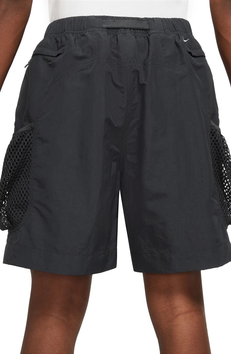Nike Snowgrass Water Repellent Nylon Cargo Shorts, Alternate, color, 