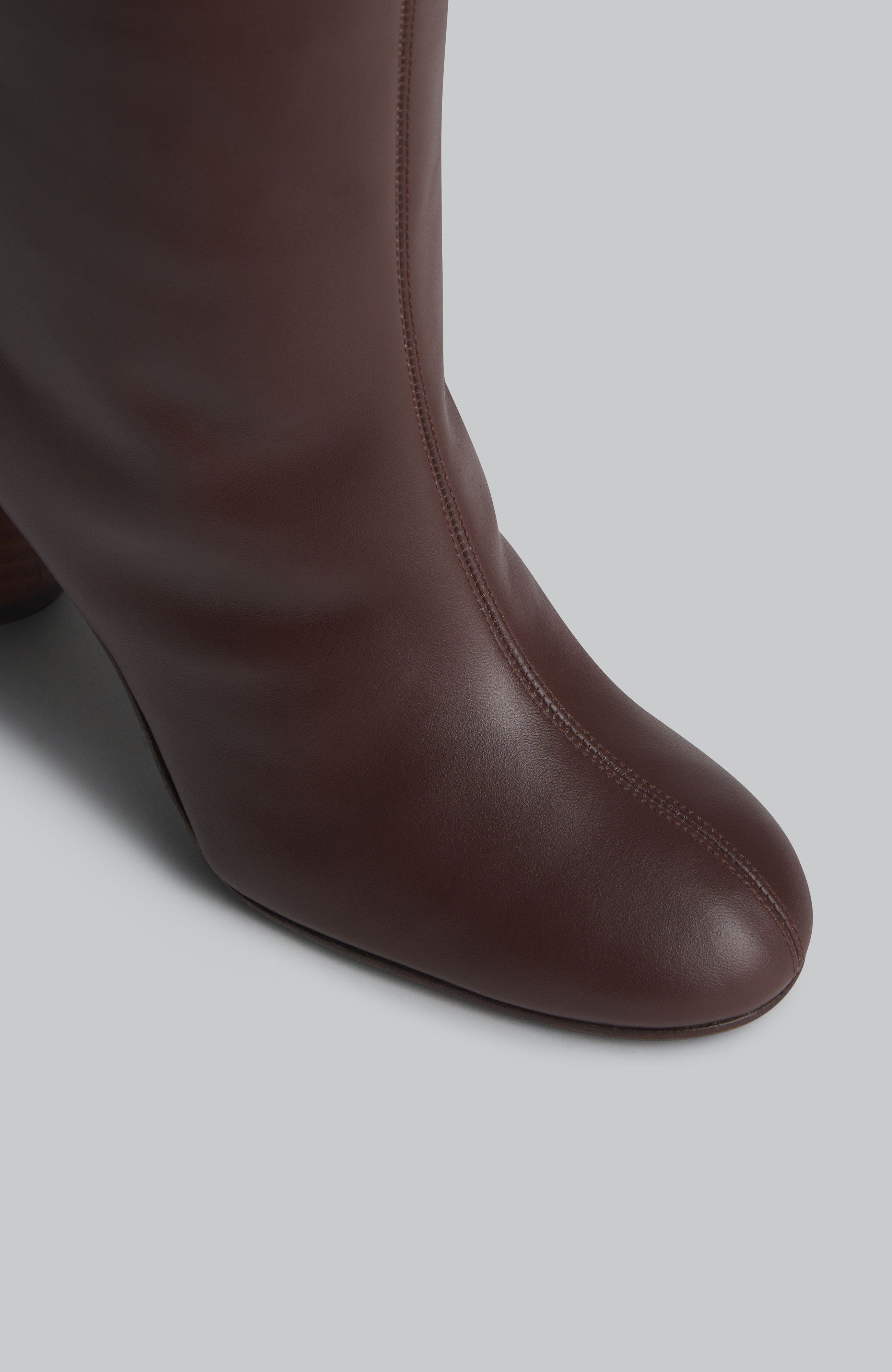 CO Front Seam Ankle Boot in Calfskin, Alternate, color, 