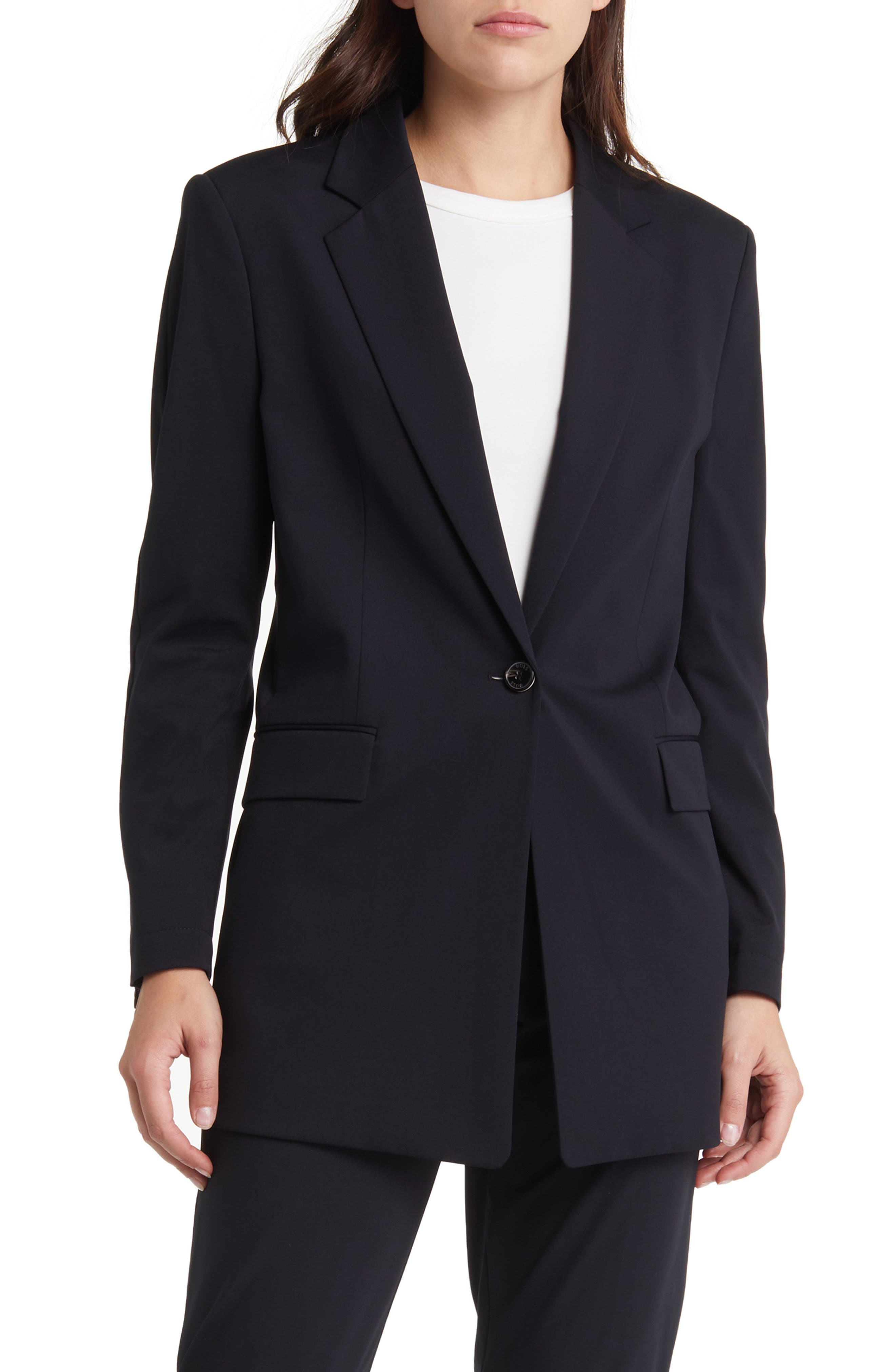 BOSS Jexotta Notch Lapel Blazer
