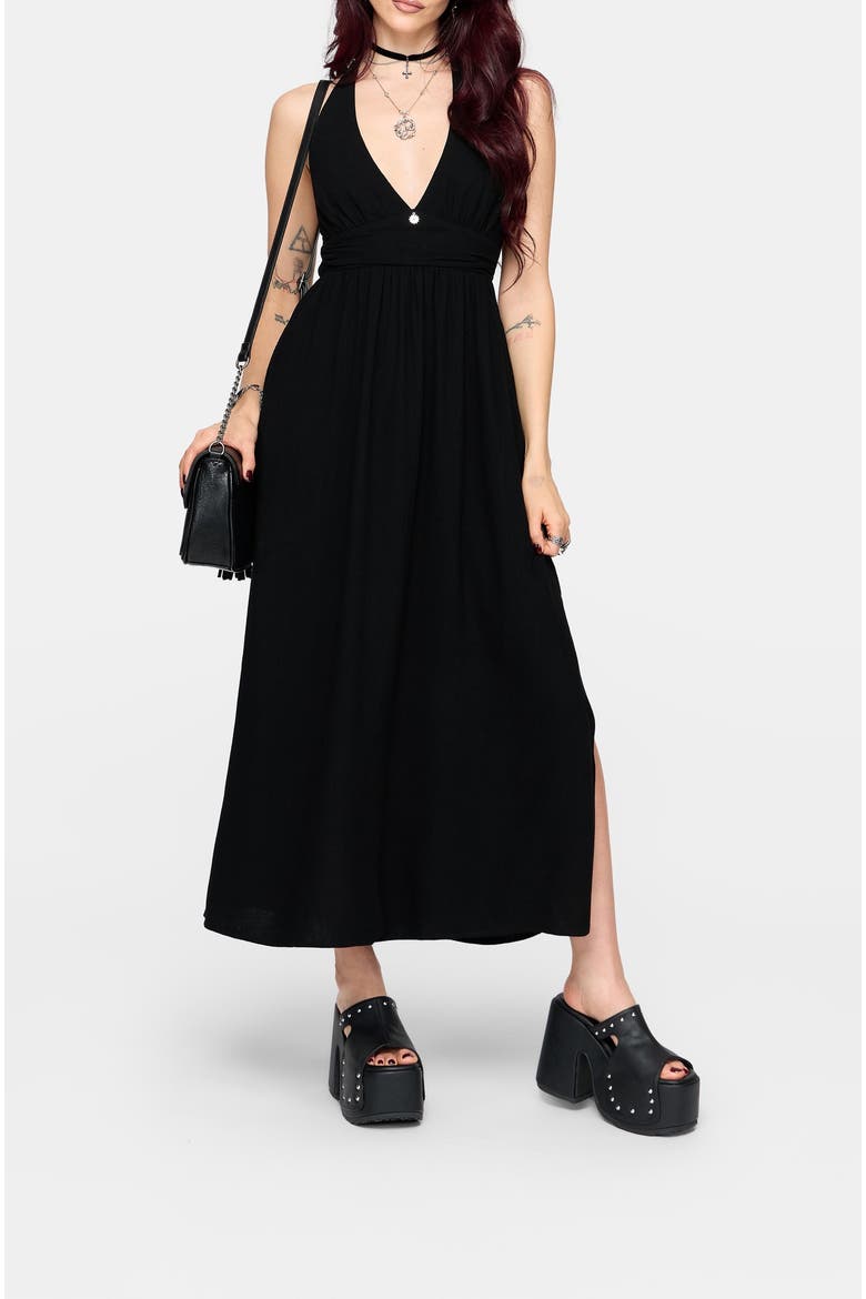 Twyla Halter Neck Maxi Dress, Main, color, Green