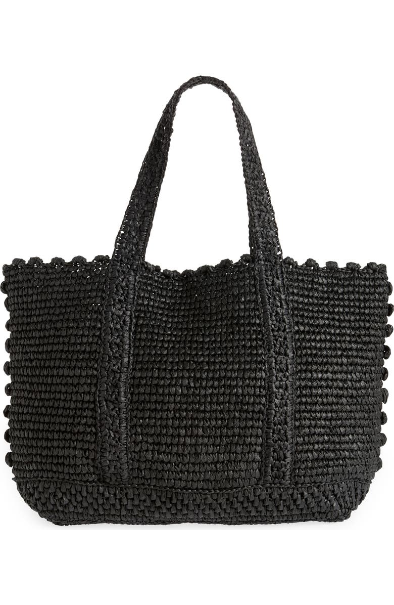 BTB Los Angeles Lisbeth Straw Tote, Alternate, color,