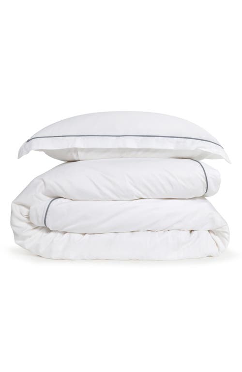 Pom Pom At Home Sheena Sateen Duvet Cover & Shams Set In Ocean