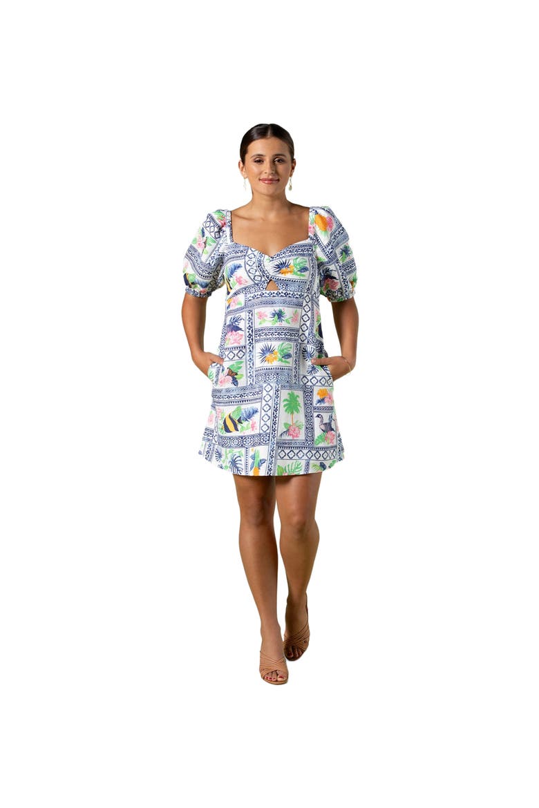 Island Collective Esperanza Dress, Main, color, Vanilla