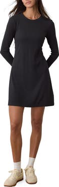 Marine Layer Lexi Long Sleeve Rib Minidress