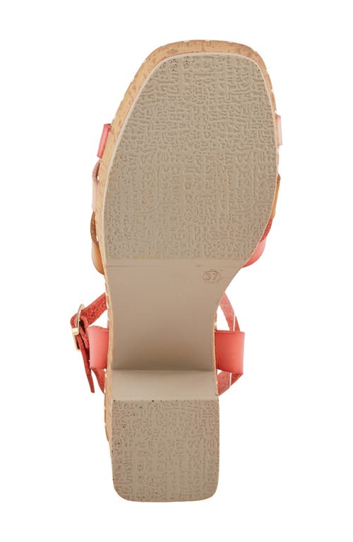 PATRIZIA BY SPRING STEP PATRIZIA BY SPRING STEP SANDRINE CORK BLOCK HEEL SANDAL