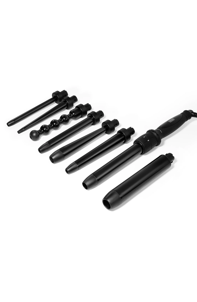 NUME Octowand 8-in-1 Curling Wand, Main, color, Black