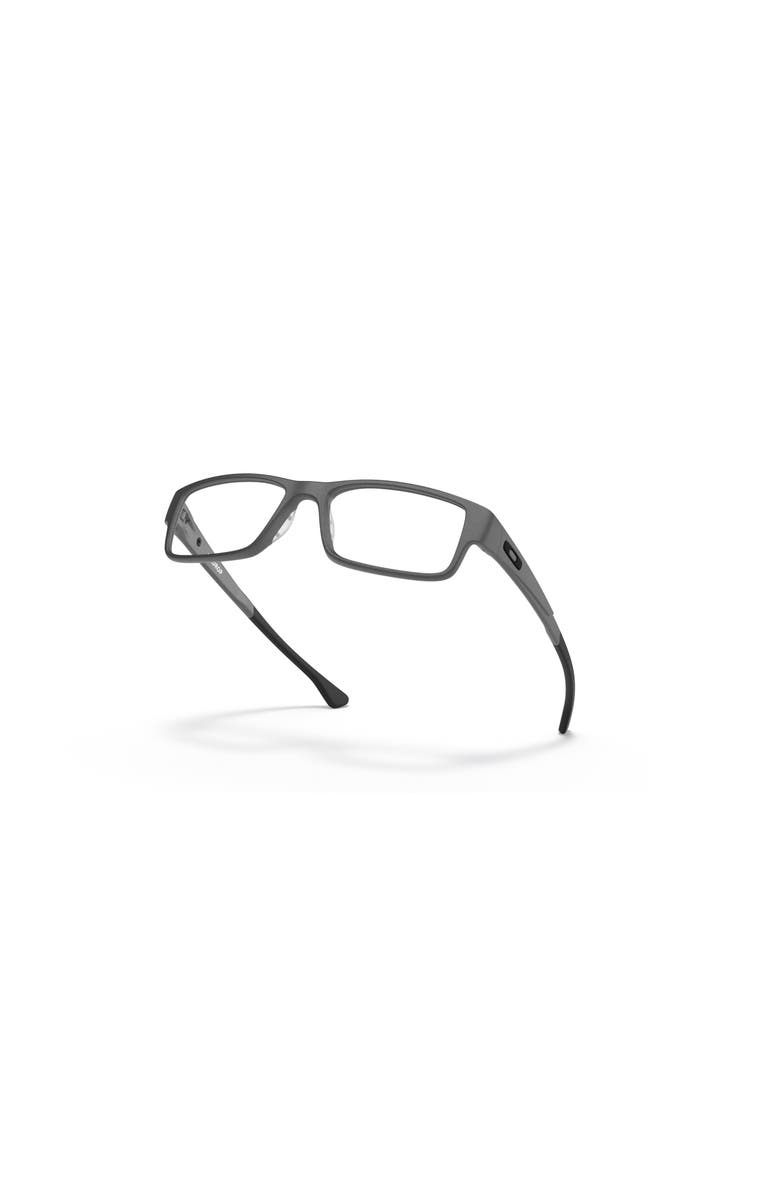 Oakley 53mm Rectangle optical glasses, Alternate, color, Grey
