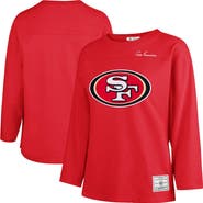 '47 Women's '47 Scarlet San Francisco 49ers Game Nod Timeless Long Sleeve T-Shirt