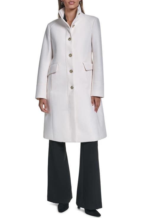 Trapunto Shoulder Walker Coat