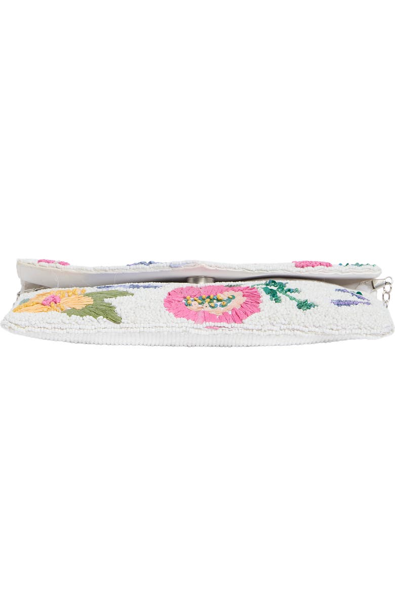 Collection XIIX Floral Beaded Envelope Clutch, Alternate, color, Floral