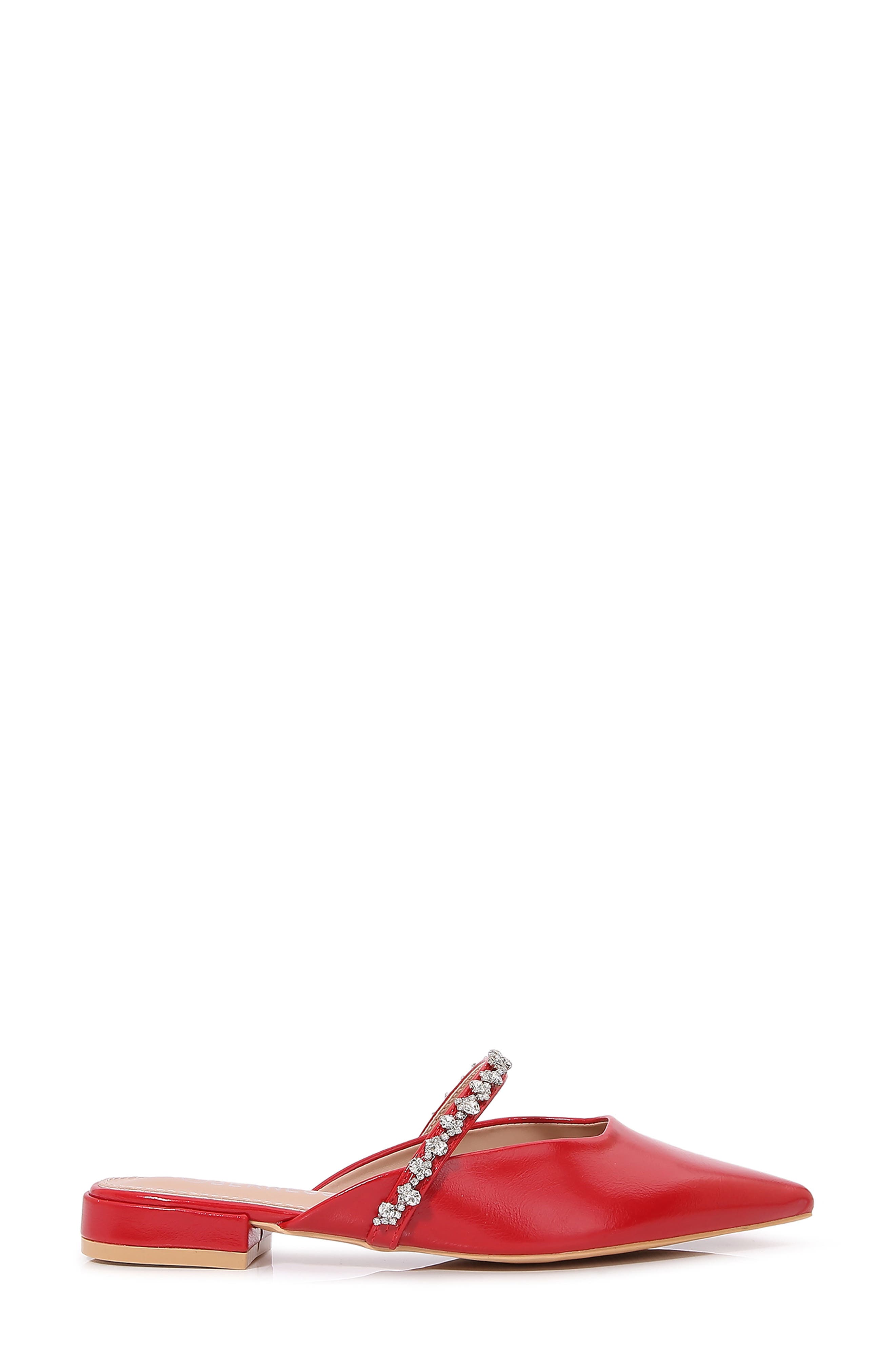 BERNESS Essence Rhinestone Pointed Toe Mule (Women) | Nordstromrack